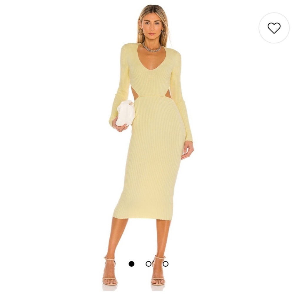 Sweater Midi Dress
Camila Coelho
Color: Yellow
Size: XS